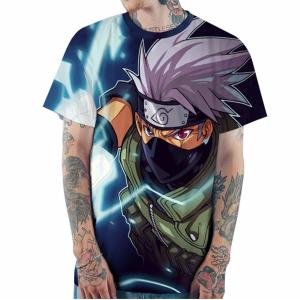China Unisex Anime Graphic Tees , Funny Anime Shirts Regular Adult Size Loose Fit on sale