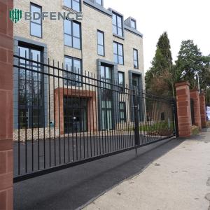 Attractive Tubular Steel Fence Aesthetically Pleasing