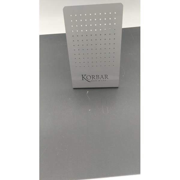 L-Shape Clear Acrylic Jewelry Earring Display Counter Plexiglass Jewellery