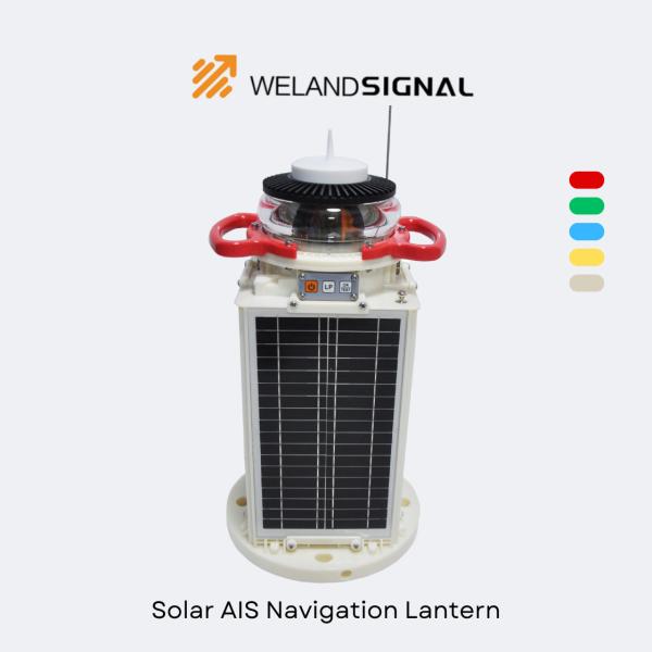 AIS60 IP68 Solar Powered Boat Navigation Lights With GPS And Beidou Seamless Global Integration, Intelligent Navigation