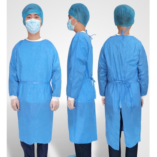 Buy AAMI Level 1 2 3 SMMS Medical Disposable Gowns at wholesale prices