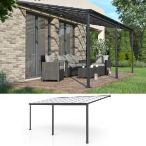 Anti Rust 10x14ft Polycarbonate Aluminum Patio Covers