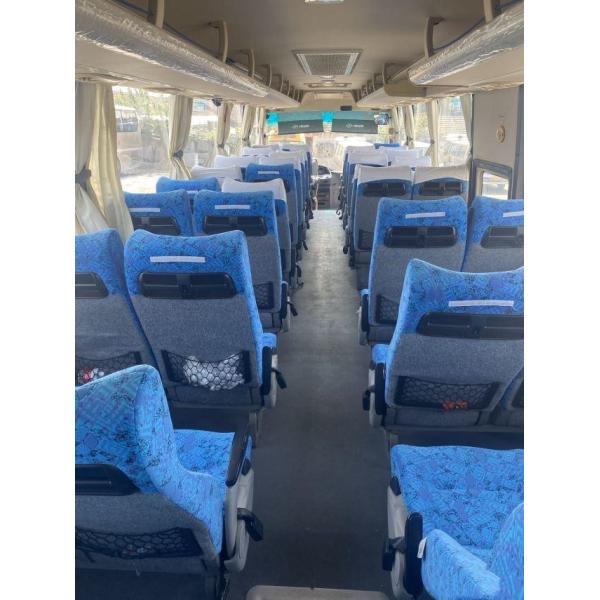 Double Doors Used 47 Seats Higer Coach Buses Used LHD KLQ6115 Yuchai Engine