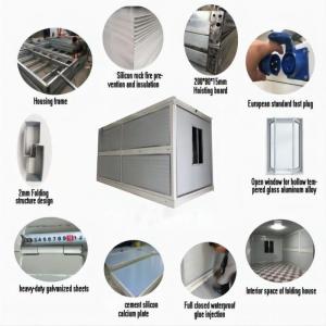 Mini Coffee Sea Mobile Prefab Shipping Houses Expandable Foldable Container