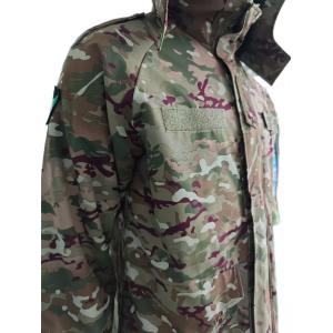 Tactical Camo Military Combat Jacket Thermal Regulating Breathable Military