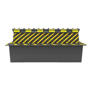 High security K12 stainless steel hydraulic retractable traffic safety road