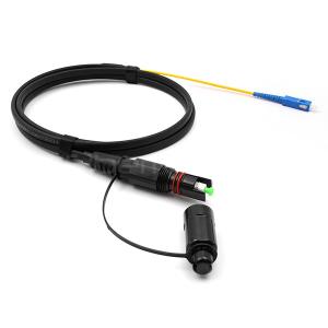 G657A1 Optitap Patch Cord OptiTap SC APC To SC UPC Simplex 9/125 OS2 LSZH Jacket