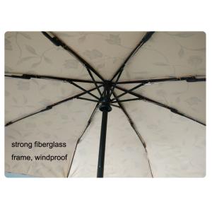 Shinny Skull Handle Foldable Windproof Umbrella For Men