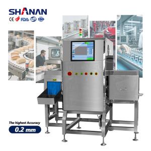 Wet Dry Food Products X Ray Inspection Machine For Industry Canned Bottled Products Package With Rejection