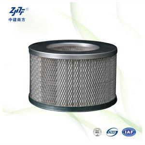99.9% Efficiency Cleanroom HEPA Filter Round Cylinder Smoke Dust Cleaning