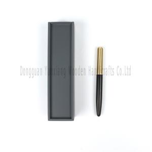 Empty Wooden Pen Presentation Boxes, Wooden Pen Case with Black Decor, Gift