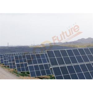 Quality Commercial Pre Galvanized Steel Horizontal Solar PV Tracker Max 90 Modules for sale
