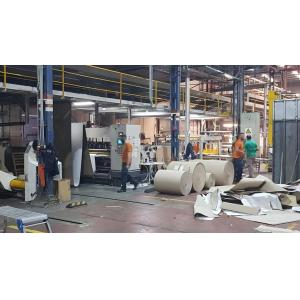 3 Or 5 Or 7 Layer Auto Corrugated Cardboard Production Line WJ Serious