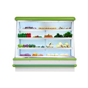 Commercial Vegetables Multideck Open Freezer Built In System For Restaurant