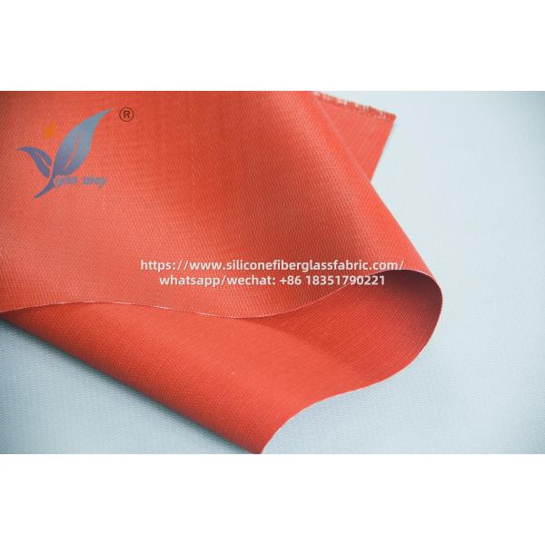 1.5mm Silicone Coated Fiberglass Fabric For Duct Flexible Connectors