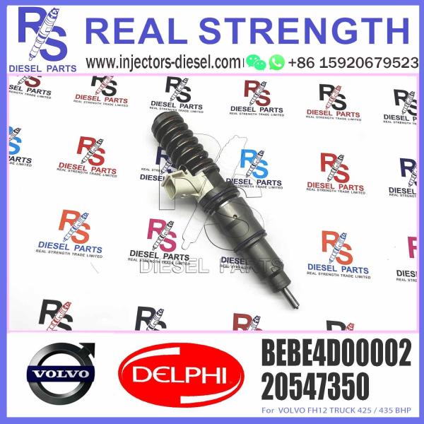 High Quality Diesel Fuel Injector 20547350 20497849 BEBE4D00002 For V-O-L-V FH12 TRUCK 425 / 435 BHP