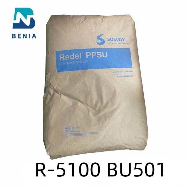Solvay PPSU Radel R-5100 BU501 Polyphenylsulfone Resin Engineering Plastic
