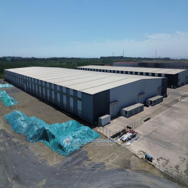 Buy Custom Steel Structure Warehouse with Concrete Foundation at wholesale prices