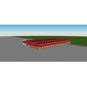 Steel Structure Warehouse Fertilizer Workshop Steel Buildings