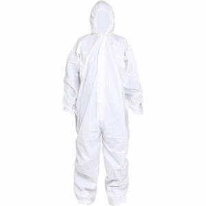 Jumpsuit Structure Medical Protective Coverall Excellent Barrier Performance