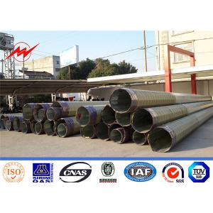 Transmission Line Lattice Steel Poles 10kv - 220kv