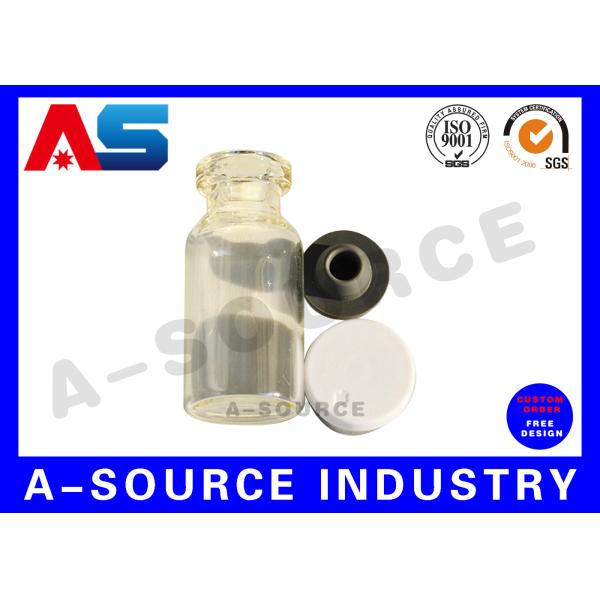 Clear 10ml Glass Vials With Flip Off Tops