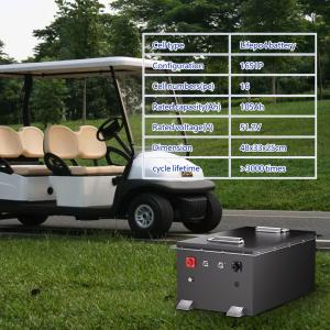 Self Propelled Golf Cart Lithium Ion Customized Agv Lithium Battery