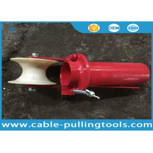 China Cable Laying Equipment , Underground Cable Tools Canble Roller Steel Bellmouths With Roller on sale