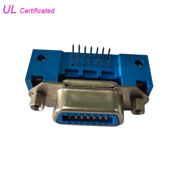 Centronic 50 36 24 14 Pin Right Angle PCB Female Champ Connector With Screw