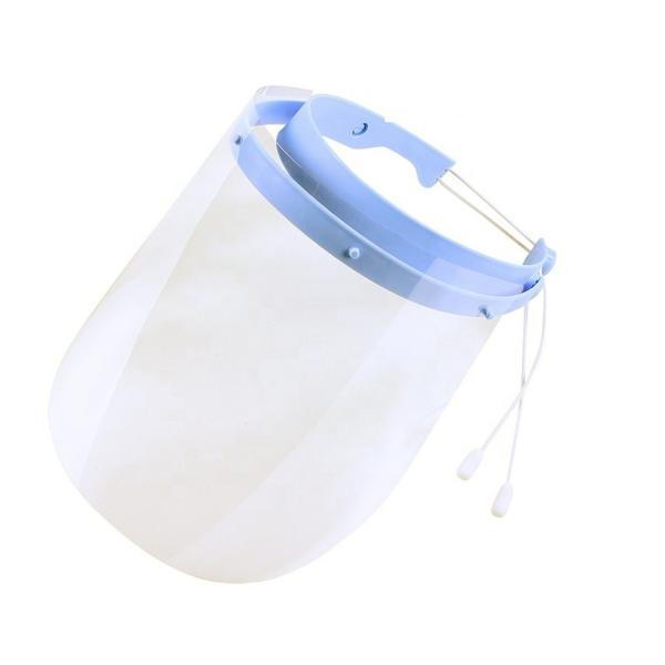 Anti Virus Medical Face Shield Adjustable Plastic Transparent Protective