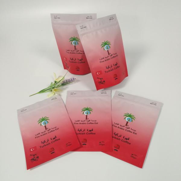 Matte CMYK 150 Micron Snack Bag Packaging For Snack Coffee Powder