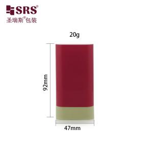 20g Oval Shape Empty PP Stick Twist Up Personal Care Container deodorant