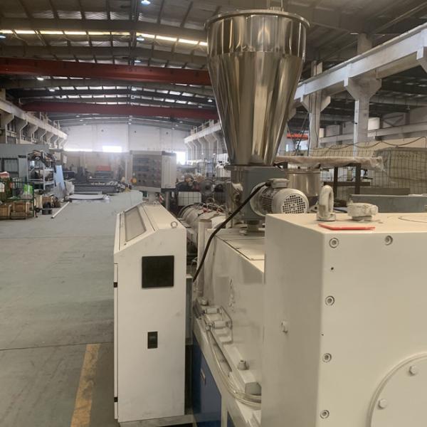 110kg/H Hot Cutting Plastic Pvc Pelletizer Filled With CaCO3