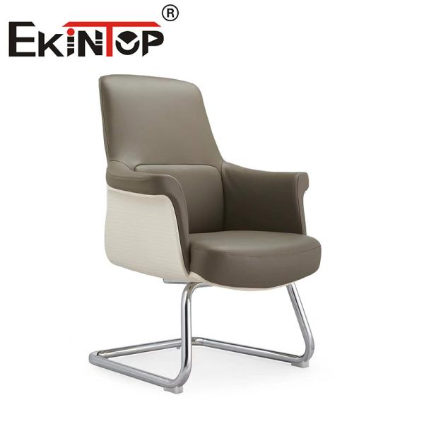 Wholesale Comfortable Office Furniture Work Staff Office Chair Vegan Leather