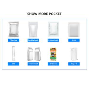 Doypack Premade Pouch Packing Machine Stainless Steel Nut Granule Packing