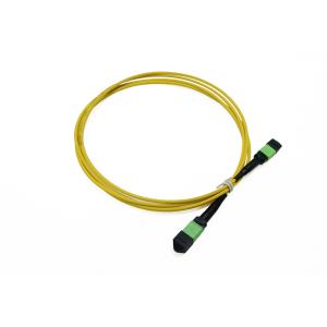 Polarity B 12 Fiber Optic MTP MPO APC Female to Male Patch Cord Truck Cable