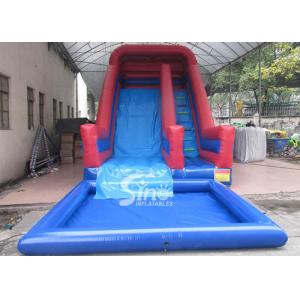 Kids Parties Commercial Inflatable Pool Slides with 0.55mm pvc tarpaulin