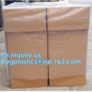 Plastic Pallet Cover Suppliers Printable Polyethylene Pallet Cover Bags, easy