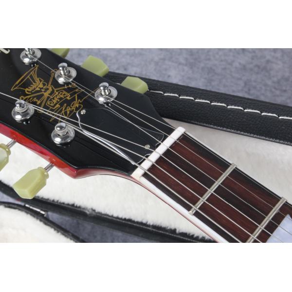 Slash 1959 Les standard Reissue tiger flame electric guitar, Slash signature LP guitar ems free shipping