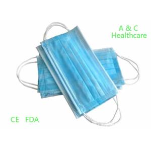 Odorless 4 Ply Anti Dust Disposable Face Mask Mouth Cover Single Use