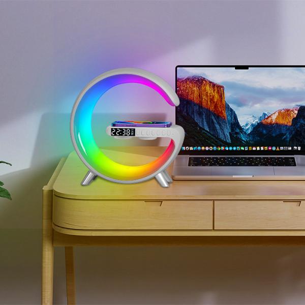 12V 15W G Smart Light Sound Machine , Teens Kids G Speaker Lamp