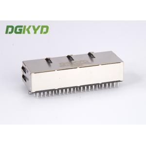 1x4 Ganged quad Port 1000Mb Gigabit Integrated RJ45 Connector modules