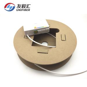 China LSZH FTTH Fiber Optic Socket Panel With SC/APC Shutter Adapter on sale