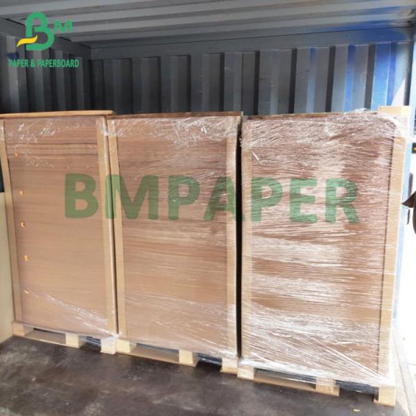 Buy Recycled Fiber Kraft Liner Board High Bursting Strength 120gsm 150gsm at wholesale prices