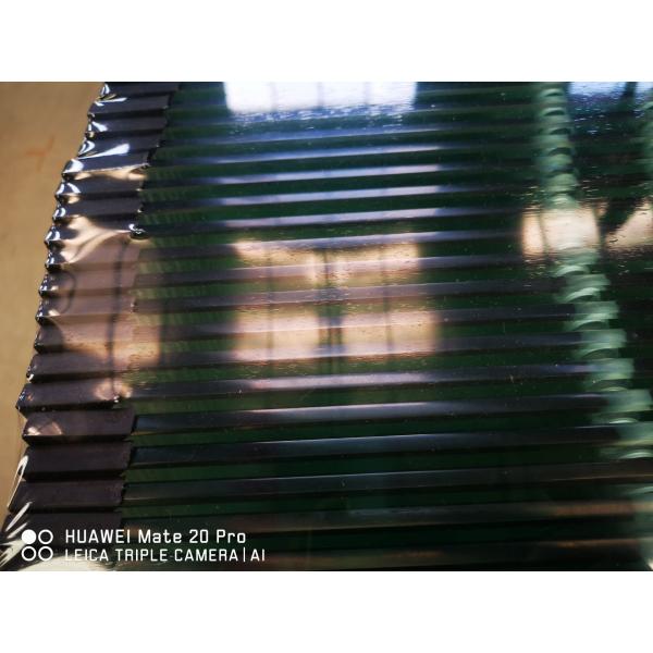 Building Tempered Office Wall Glass Curve Shape SGCC Certificated