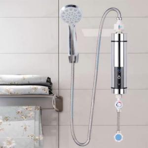 Tankless Bathroom Hot Water Tap instant Electric Shower Heater Faucet 3500-5500W