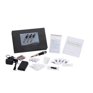Digital Control Panel Permanent Makeup Tattoo Kit Electric Gun Sliver Mental