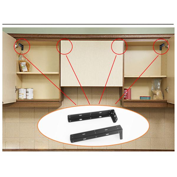 Triangle Bracket Heavy Duty TV Cabinet Hanging Shelf Brackets with Conceal Suspension