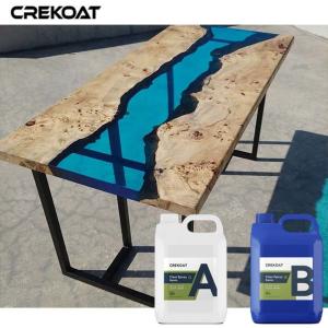 Meticulously Bubble Free Clear Epoxy On Wood Thicker Layers Seamlessly
