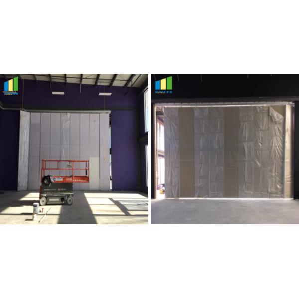 Sliding Door Movable Acoustic MDF Sound Proof Partition Walls For Conference Hall